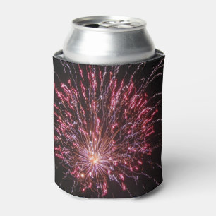 Porta-lata Pirotecnia Fogos de Artifício 4 de Julho