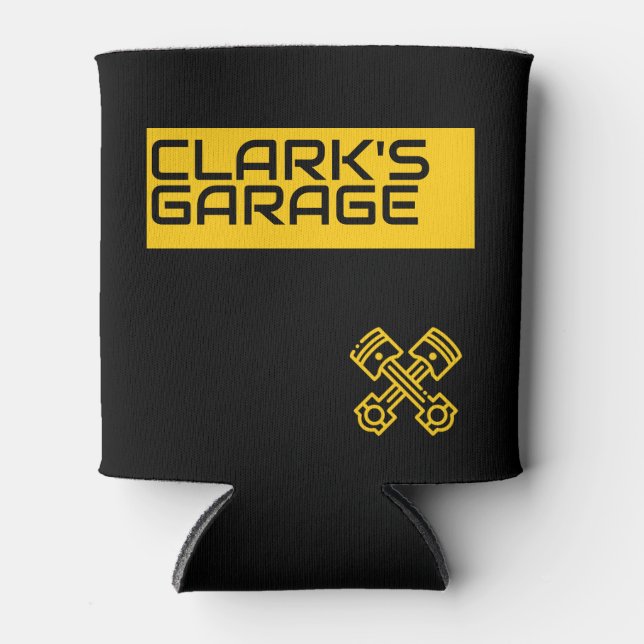 Porta-lata Pistões de Garagem (Frente)