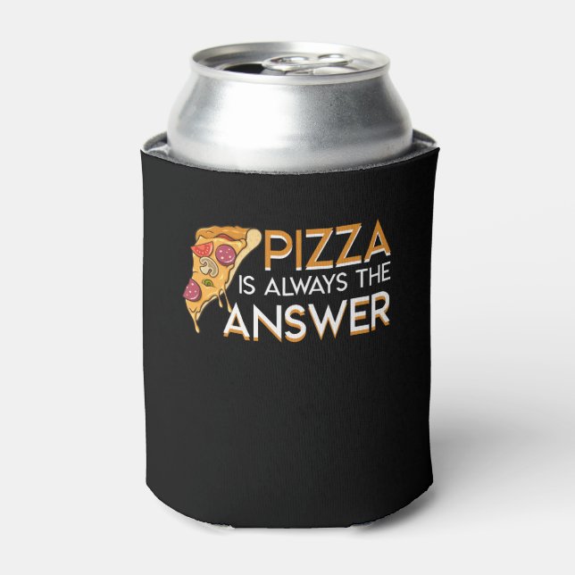 Porta-lata Pizza é Sempre o Pizza Lover (Can Front)