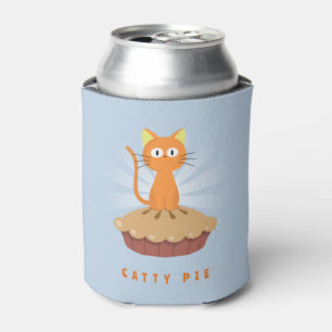 Porta-lata Pizza Gata Lover