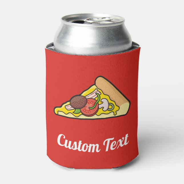 Porta-lata Pizza Slice (Can Front)