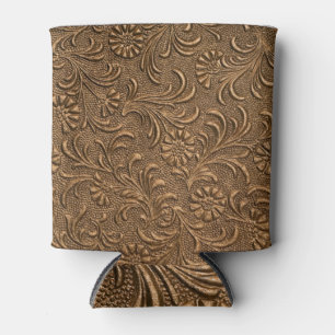 Porta-lata Placa de cobre: Arte em painel gravado.