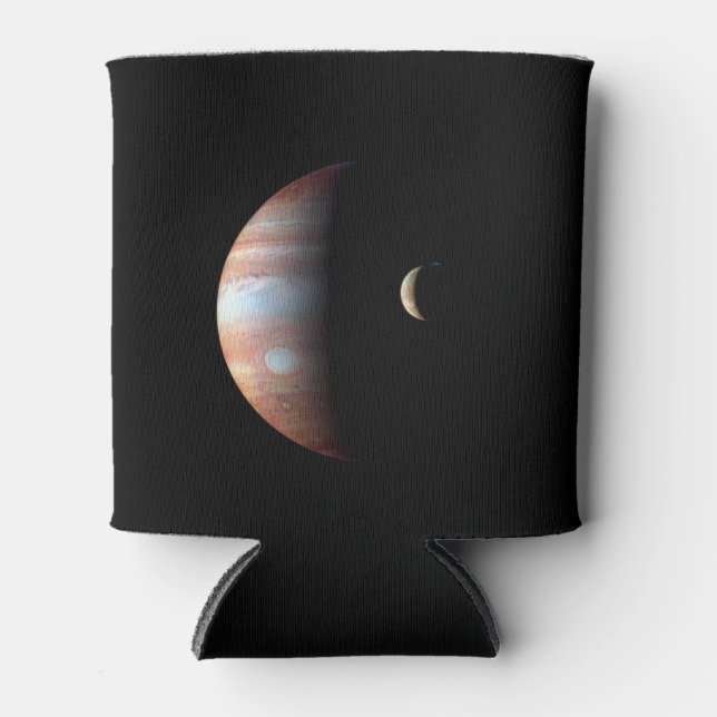 Porta-lata Planeta Gás Júpiter e Lua Galileu (Frente)
