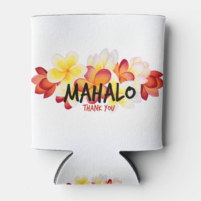 Porta-lata Plumeria Mahalo (Frente)