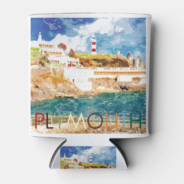 Porta-lata Plymouth (Frente)