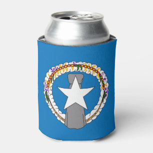 Porta-lata Pode resfriar com a bandeira do Norte Mariana, EUA