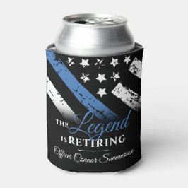 Porta-lata Polícia de Sinalizador da Linha Azul de Reforma da