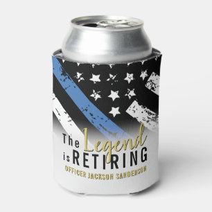 Porta-lata Polícia de Sinalizador da Linha Azul de Reforma da