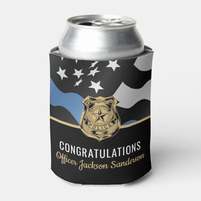 Porta-lata Polícia - Parte Polícia da Linha Azul (Can Front)