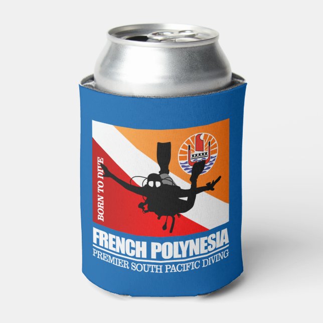Porta-lata Polinésia Francesa DF2 (Can Front)