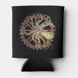 Porta-lata Polvo Steampunk & Rusty Clocwork Gear Cooler