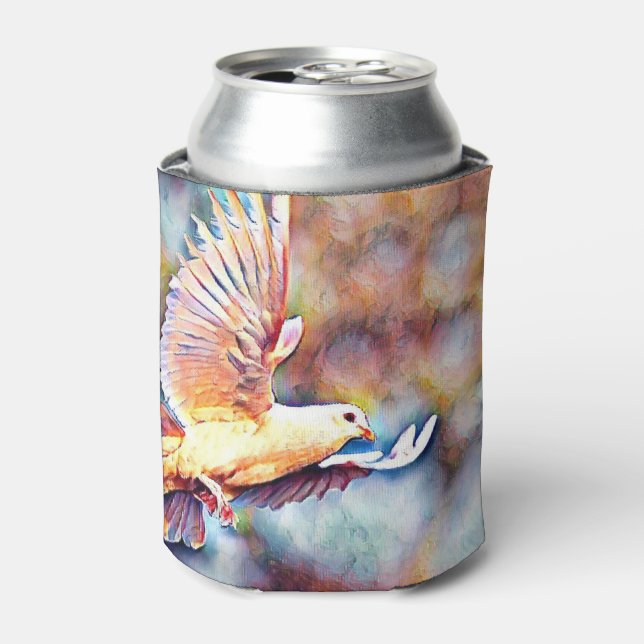 Porta-lata pomba aquarell (Can Front)