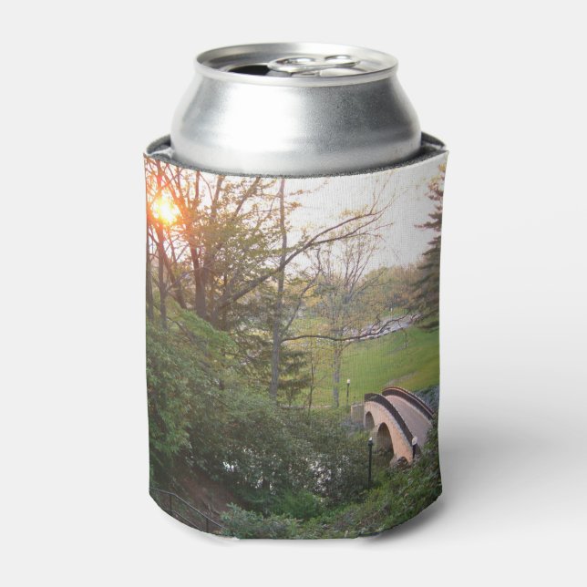 Porta-lata Ponte do Arco-íris Sunset no Grove City College (Can Front)