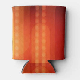 Porta-lata Pontos laranja para uma lata viva resfriada