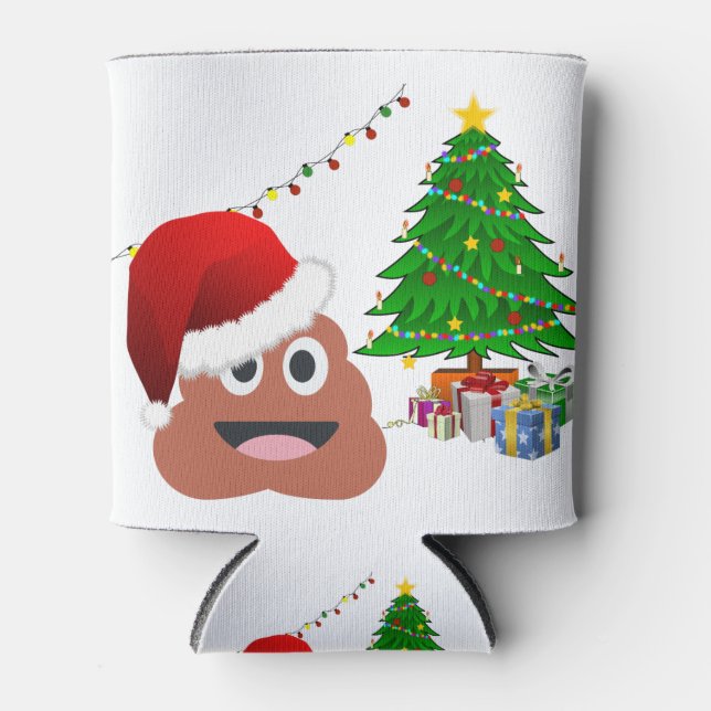 Porta-lata poo de natal (Frente)