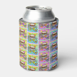 Porta-lata POP ART BURGER (Hamburger)