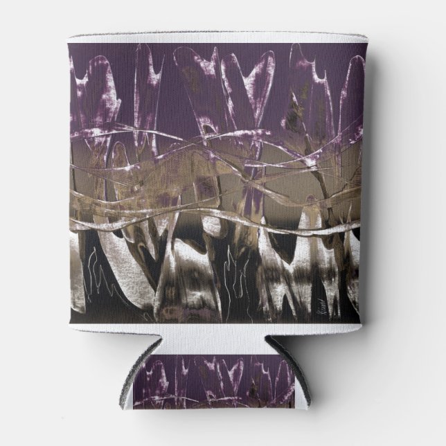 Porta-lata Pop roxo Royale (Frente)