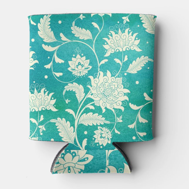 Porta-lata Porcelana Floral Chinesa (Frente)