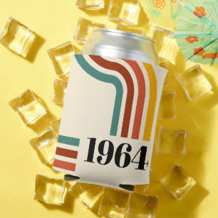 Porta-lata poster vintage de faixa retrô 1964