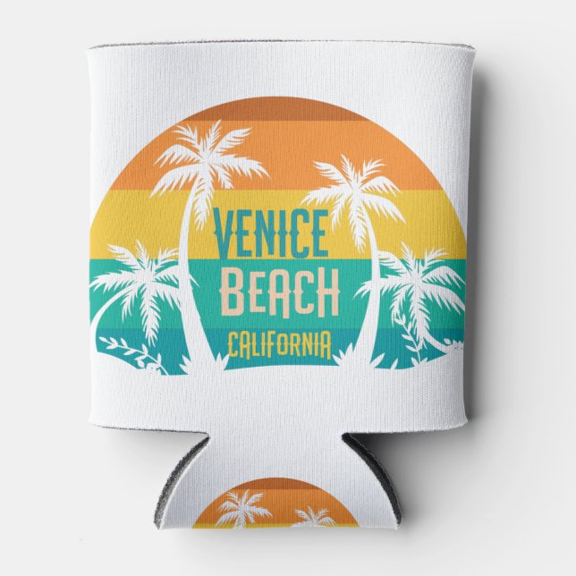 Porta-lata Praia de Veneza Retro (Frente)