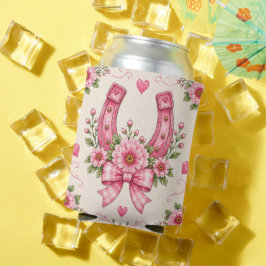 Porta-lata Pratos de Papel para Chá de Bebê Cowgirl Rosa | Bo