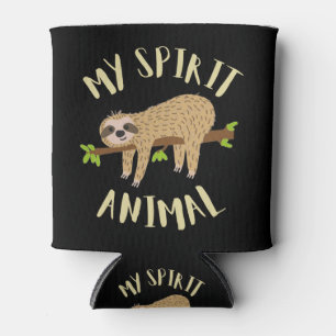 Porta-lata preguiça meu animal espiritual