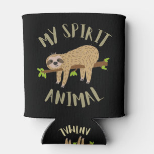 Porta-lata preguiça meu animal espiritual
