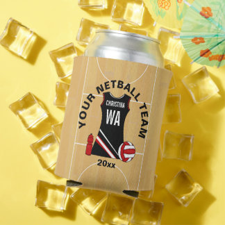 Porta-lata Prêmio personalizado para jogadores Netball