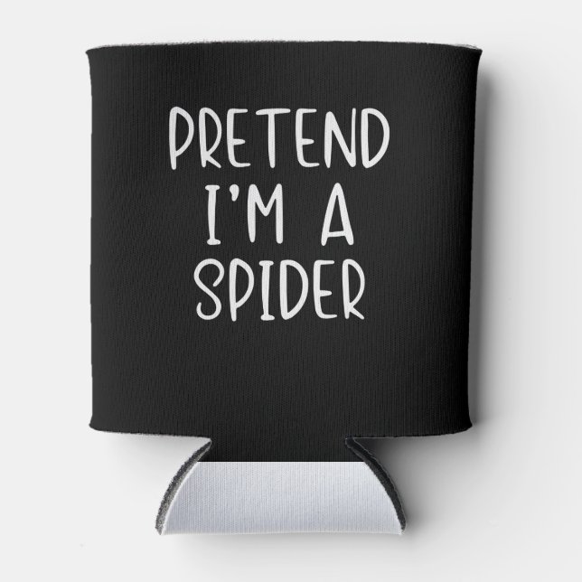 Porta-lata Presente de aranha |Finja a preguiça do fantasma d (Frente)