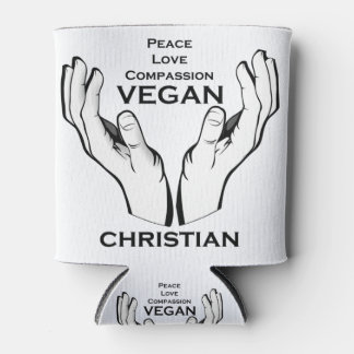 Porta-lata Presente de Mensagem Cristã Vegan