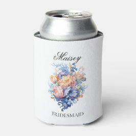 Porta-lata Presente de Proposta para Damas de Honra Flores Vi