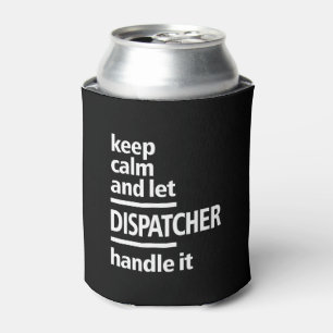 Porta-lata Presente de Título de Trabalho do Dispatcher