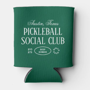 Porta-lata Presente desportivo de picleball personalizado