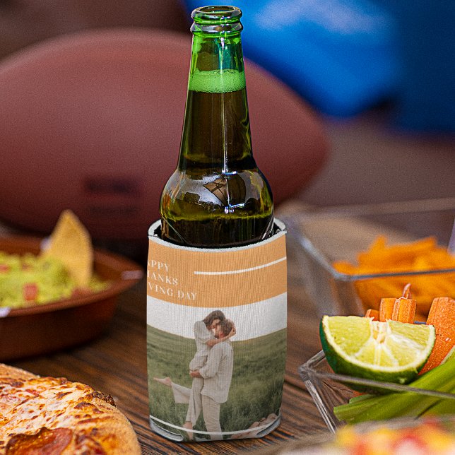 Porta-lata Presente para o Dia de Ação de Graças da Família M (Criador carregado)