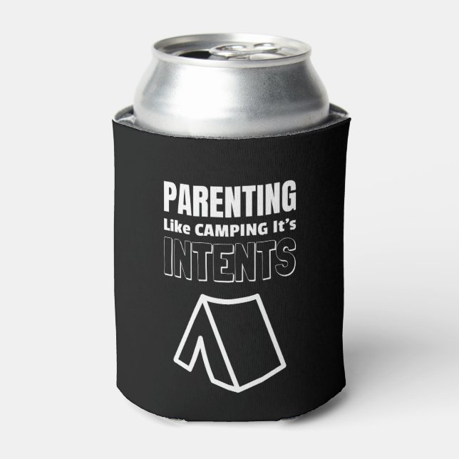 Porta-lata Presente sarcástico parentalidade para mãe ou Pai (Can Front)