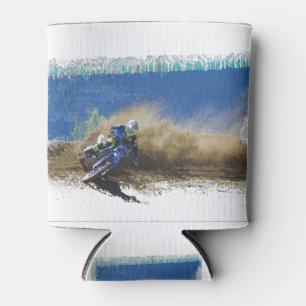 Porta-lata Presentes de Arte de Piloto de Motocross