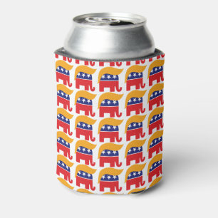 Porta-lata Presidente Donald Trump - Elefante do Partido Repu