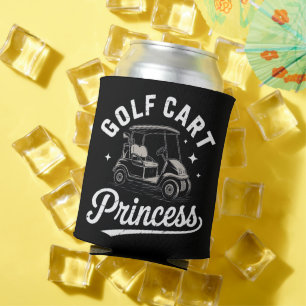 Porta-lata Princesa Engraçada de Carrinho de Golfe Senhoras d