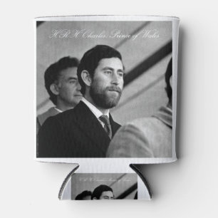 Porta-lata Príncipe Charles com Beard Badminton 1976