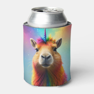 Porta-lata Prismhorn: O Capybaraicórnio Arco-íris