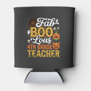 Porta-lata Professor de 4ª série Faboolous no Halloween