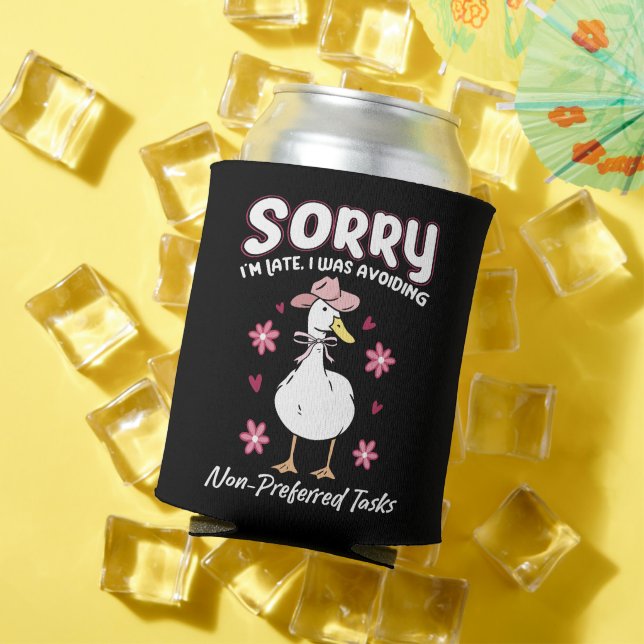 Porta-lata Professor de Educação Especial - Ditos de Ganso En (Verão in situ)