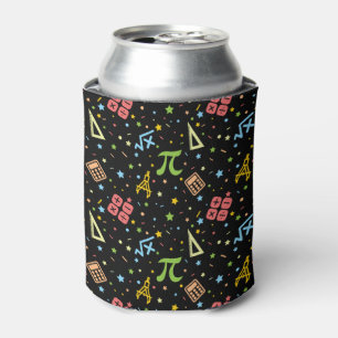 Porta-lata Professor de Matemática - Padrão de Símbolos Matem