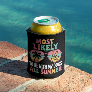 Porta-lata Professor Mais Propenso a Estar Com Meus Cachorros