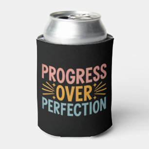Porta-lata Professor Progresso em vez de Perfeição Volta às A