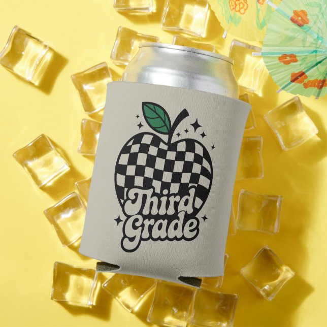 Porta-lata Professora do 3º ano de volta à escola (Verão in situ)