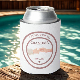 Porta-lata Promoted to Grandma Est. 20XX Can Cooler