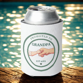 Porta-lata Promoted to Grandpa Est. 20XX Can Cooler