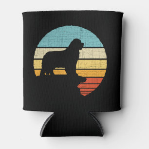 Porta-lata Proprietário da Terra Nova, Retro Vintage Dog Pupp