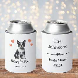 Porta-lata Protetor de Lata de Casamento Personalizado de Bos